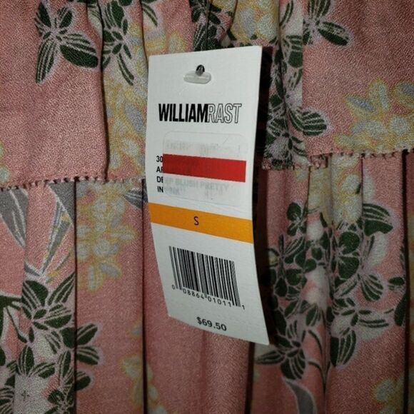 William Rast Arabella Floral Off The Shoulder Top - Picture 4 of 7